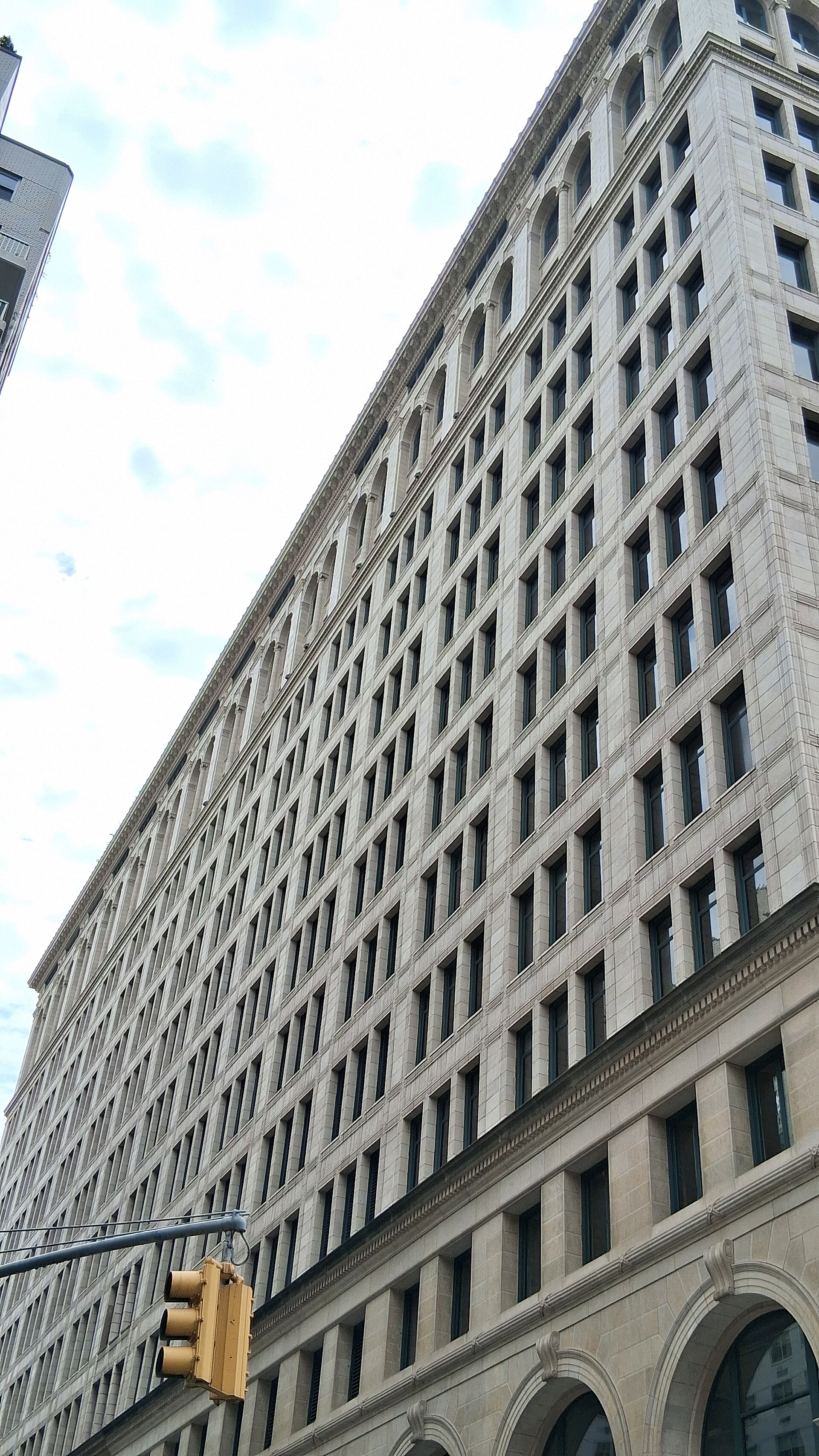 The 770 Broadway building in Greenwich Village, Manhattan, future home of NYU's QFab