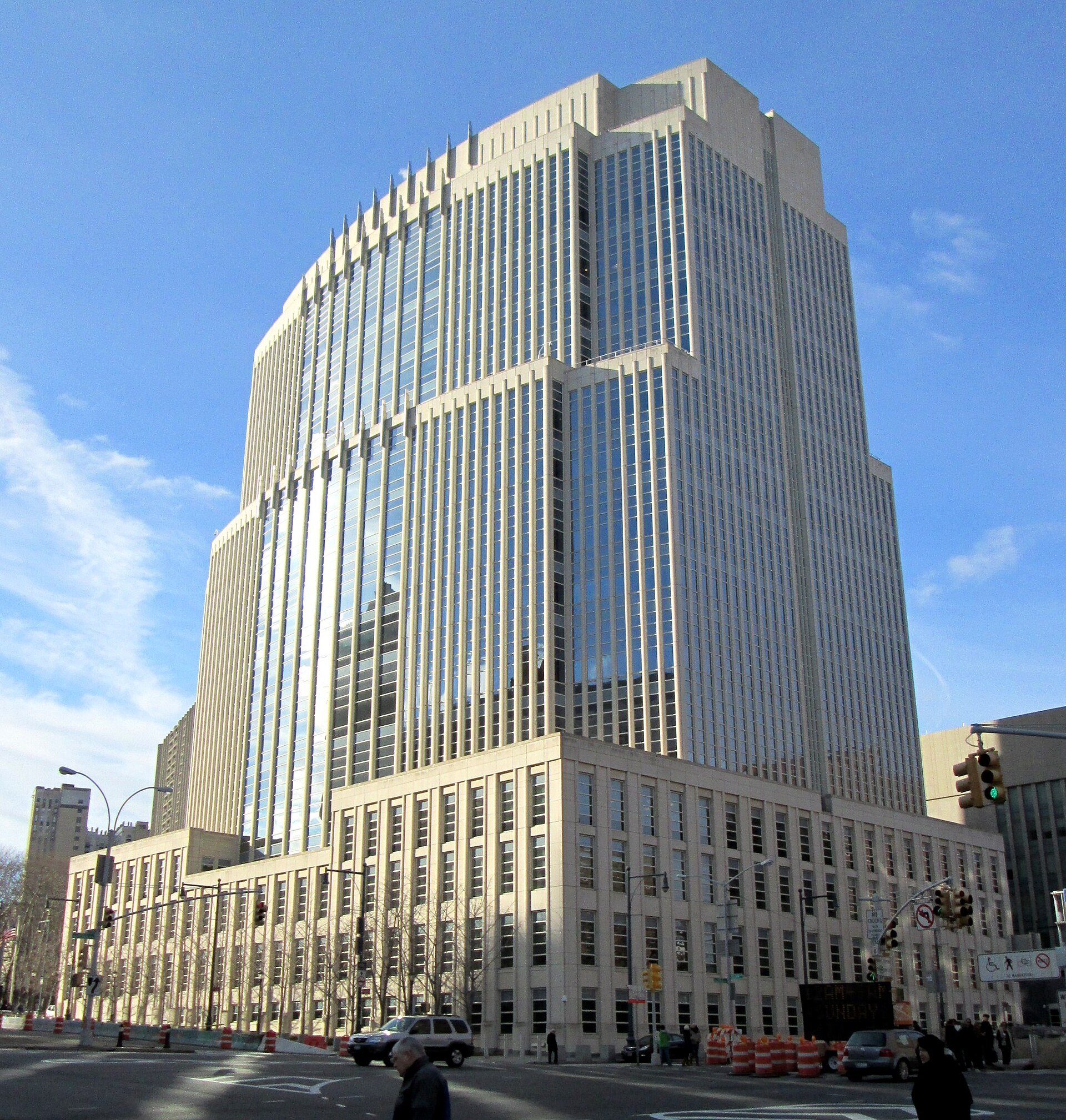 The federal courthouse in Brooklyn, home of the U.S. District Court for the Eastern District of New York