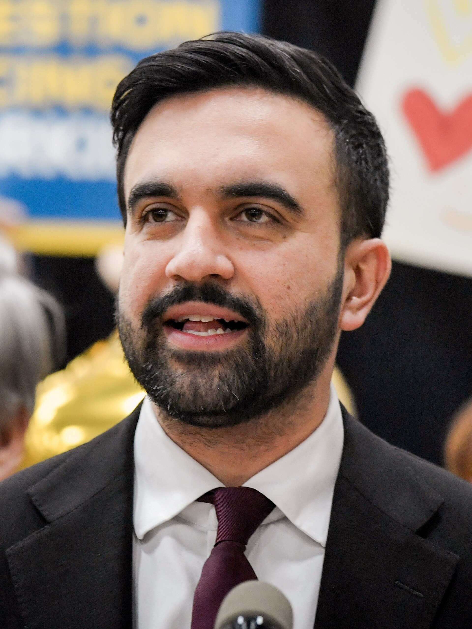 New York City Mayor Zohran Mamdani at a public event in January 2026