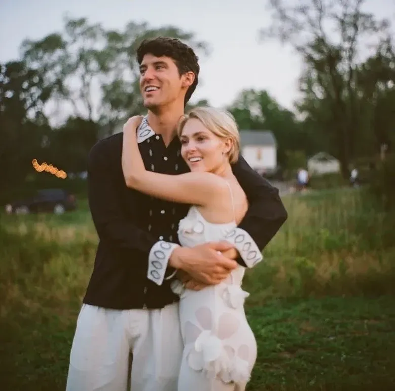 AnnaSophia Robbwith her husbond Trevor Paul