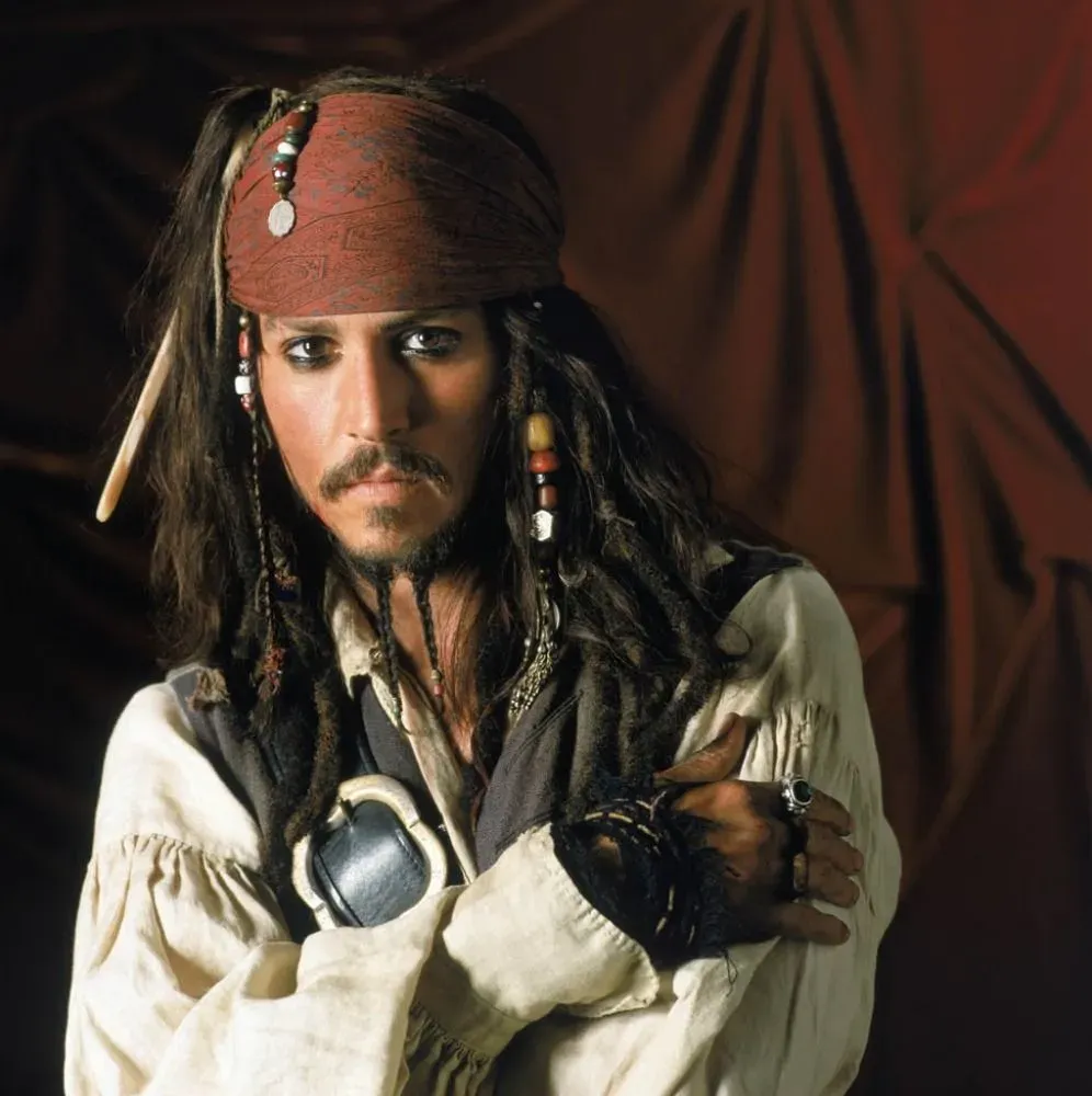 johnny depp as jack sparrow